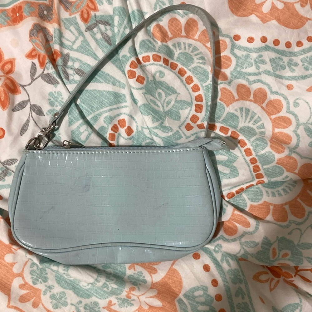 Light blue hand bag!